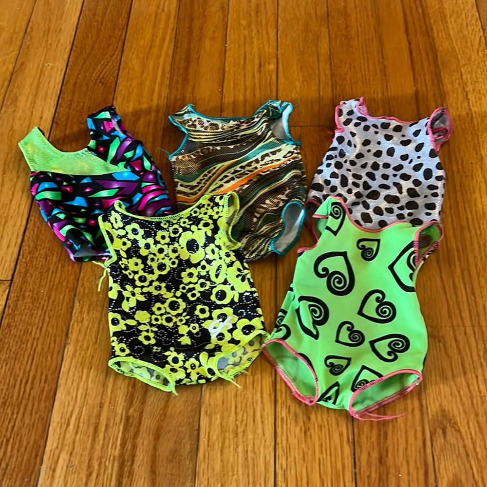 (5) Leotards for Standard 18 Inch Dolls 🤸‍♀️Good Used Condition